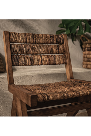 Wood Framed Abaca Dining Chair | dBodhi Brawny | OROA.com
