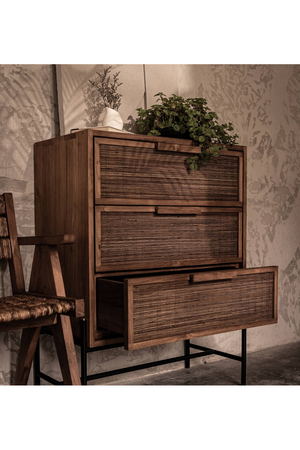 Coconut Leaf 3 Drawer Dresser | dBodhi Coco | OROA.com
