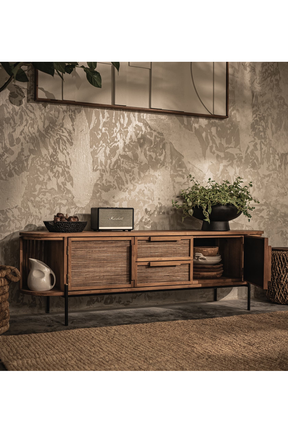 Coconut And Teak Wood Dresser | dBodhi Coco | OROA.com