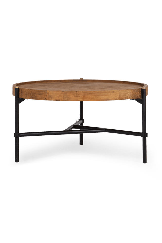 Round Wooden Coffee Table Set (3) | dBodhi Coco | OROA.com