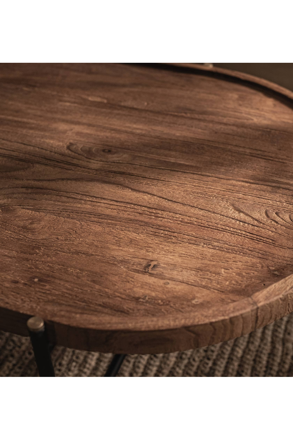 Oval Teak Wood Coffee Table | dBodhi Coco | OROA.com