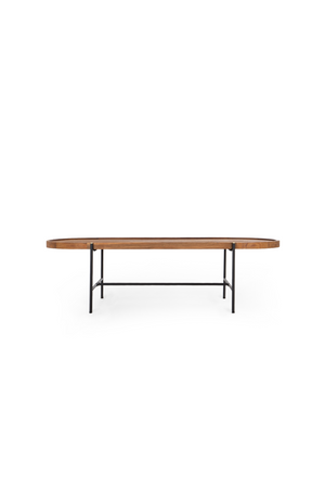 Oval Teak Wood Coffee Table | dBodhi Coco | OROA.com