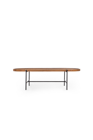 Oval Teak Wood Coffee Table | dBodhi Coco | OROA.com