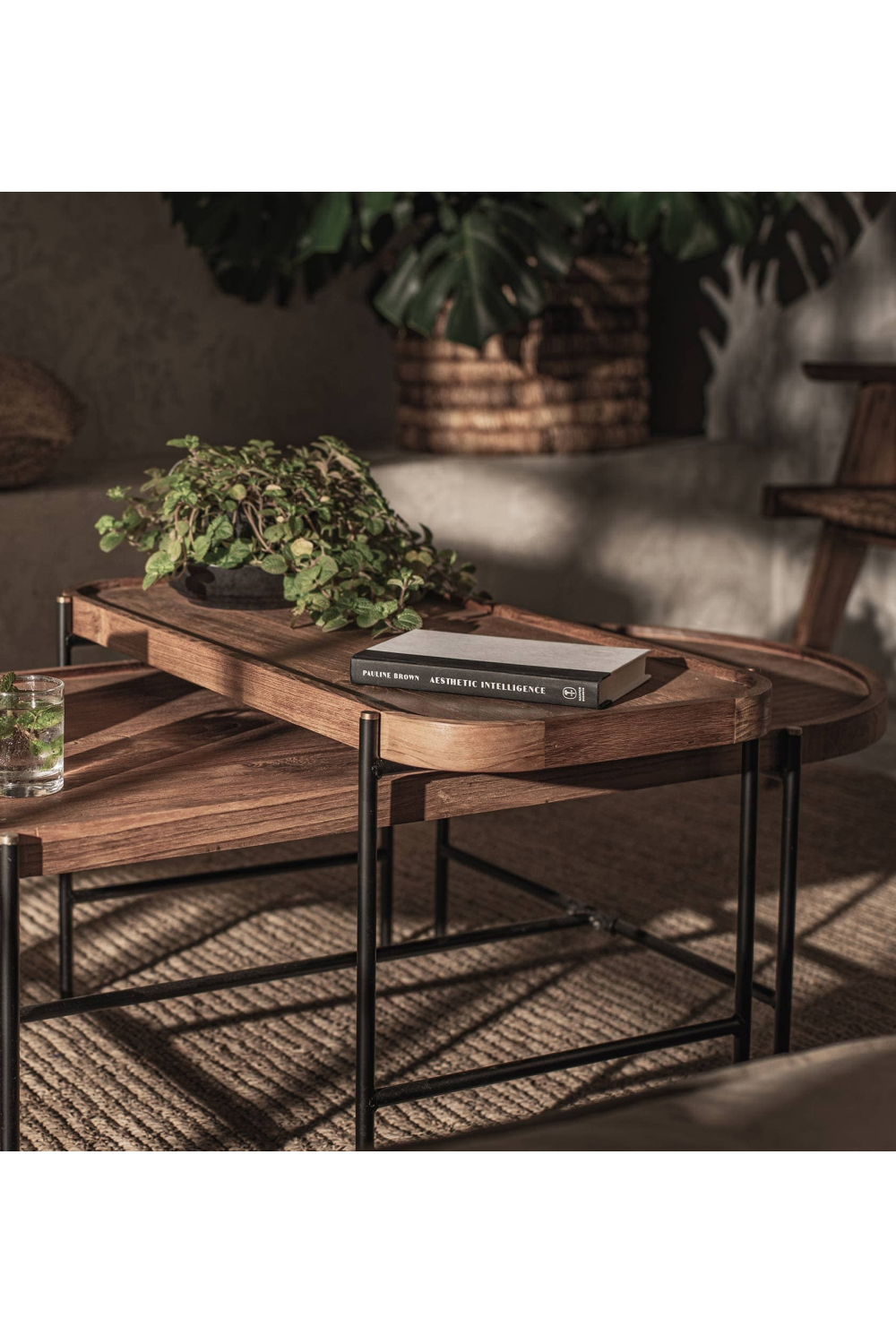 Oval Wooden Tray Table | dBodhi Coco | OROA