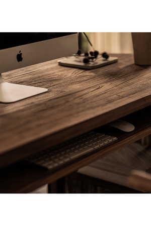 Handwoven Coconut Leaf Writing Desk | dBodhi Coco | OROA.com