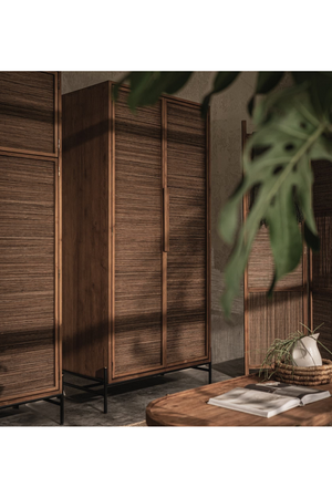 Rustic Wooden Framed Wardrobe | dBodhi Coco | OROA.com