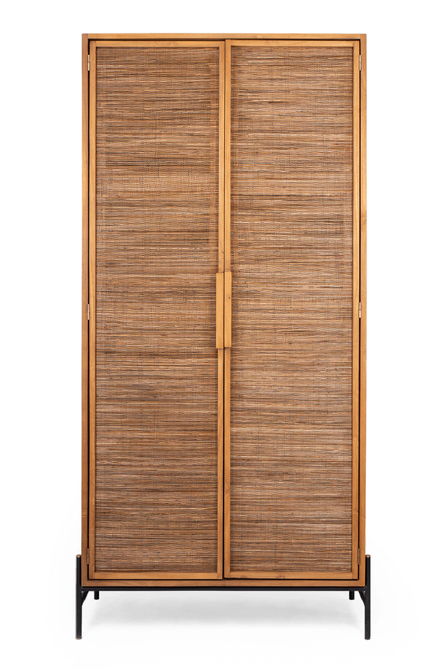 Rustic Wooden Framed Wardrobe | dBodhi Coco | OROA.com