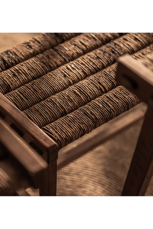 Two-Toned Abaca Seat Bar Stool | dBodhi Caterpillar Flores | OROA.com