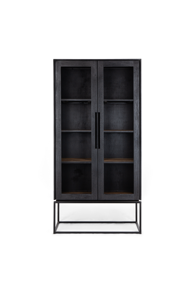Wooden 2-Glass Door Cabinet | dBodhi Karma | OROA.com