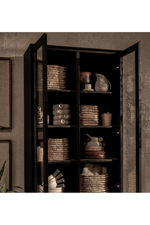 Wooden 2-Glass Door Cabinet | dBodhi Karma | OROA.com