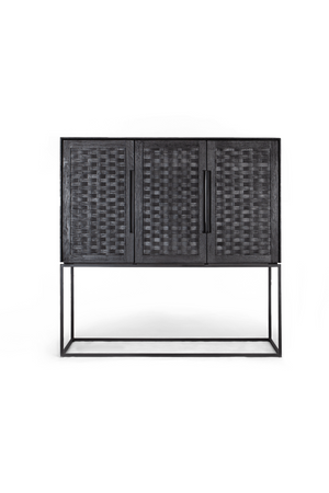 Charcoal Teak Wooden Cabinet | dBodhi Karma | OROA.com
