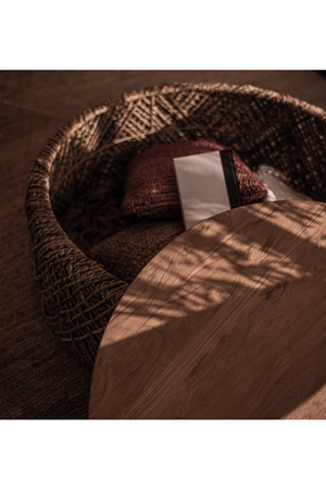 Round Abaca Coffee Table | dBodhi Knut | OROA.com