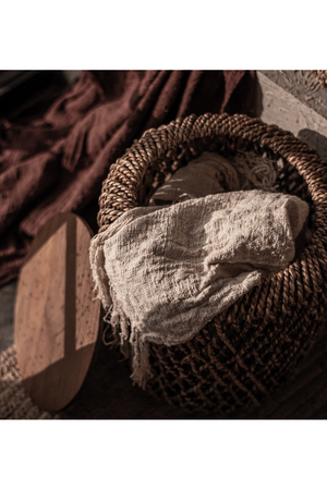 Round Abaca Side Table | dBodhi Knut | OROA