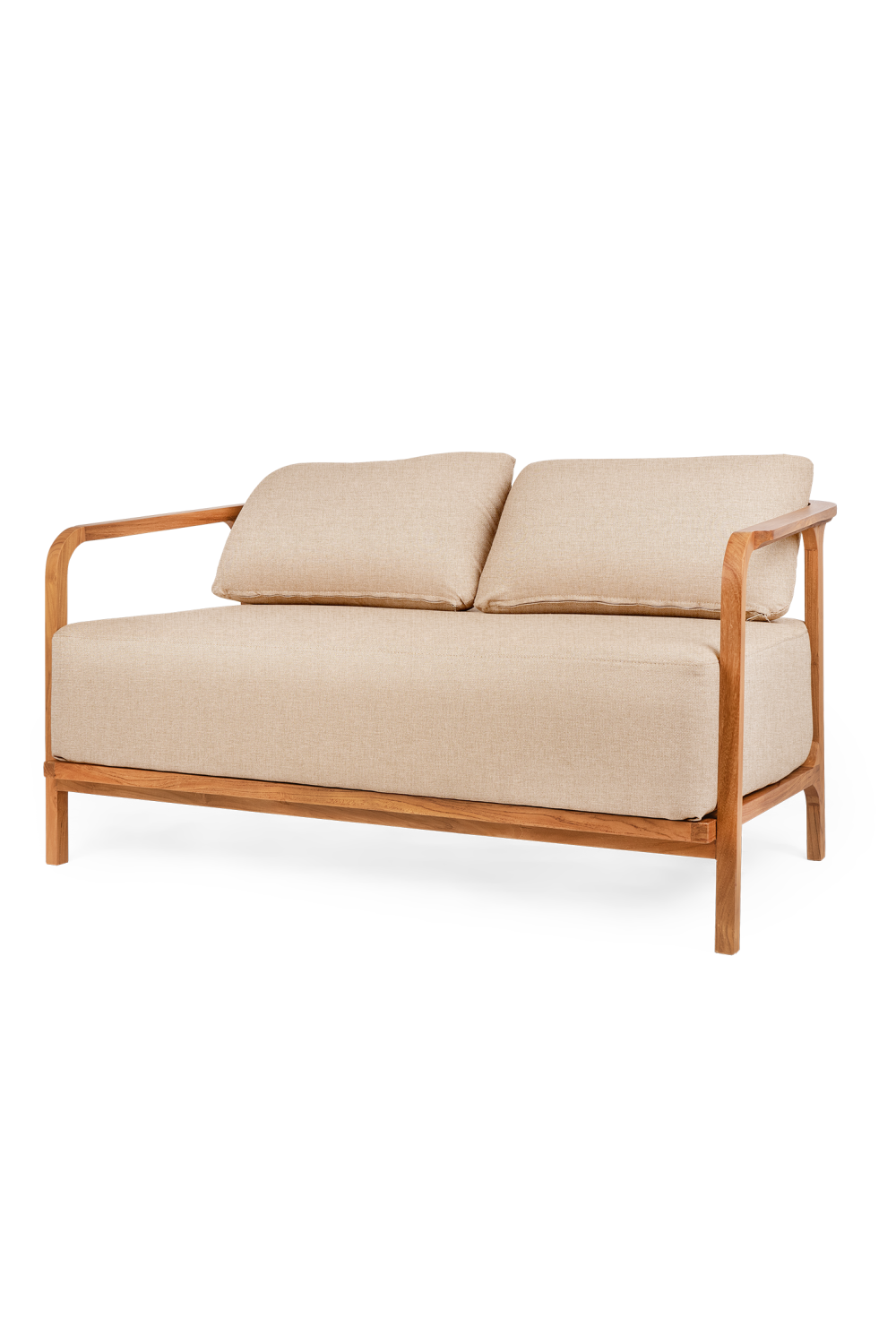 Teak Wood 2-Seater Sofa | dBodhi Classy |  OROA.com