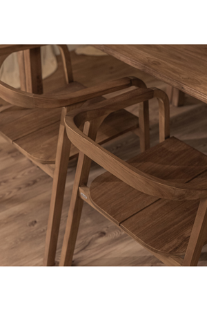 Teak Curved Dining Chair | dBodhi Classy Bibo |  OROA.com