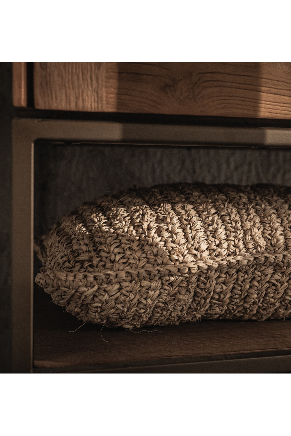 Wooden Cabinet with 2-Glass Doors | dBodhi Karma | OROA.com