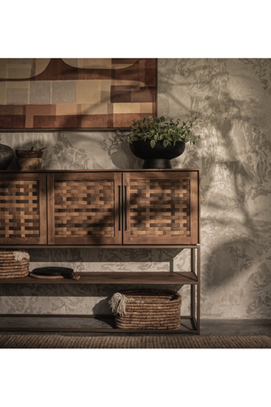 Natural Wooden High Dresser | dBodhi Karma | OROA.com