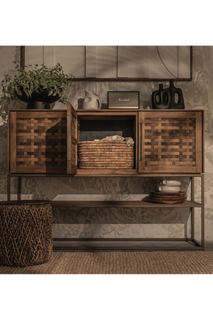 Natural Wooden High Dresser | dBodhi Karma | OROA.com