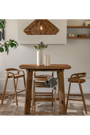 Mid-Century Teak Bar Table | dBodhi Grace  | OROA.com