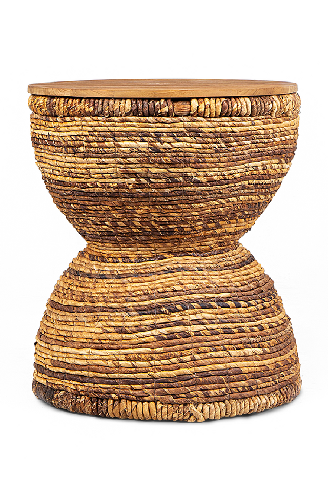 Hourglass Wooden Stool | dBodhi Rebana Bass | OROA.com