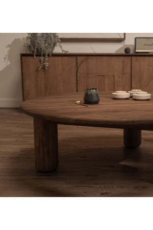 Round Teak Coffee Table | dBodhi Dino |  OROA.com