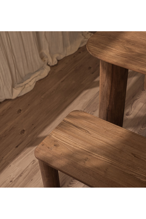 Teak Modern Rustic Bench | dBodhi Dino |  OROA.com