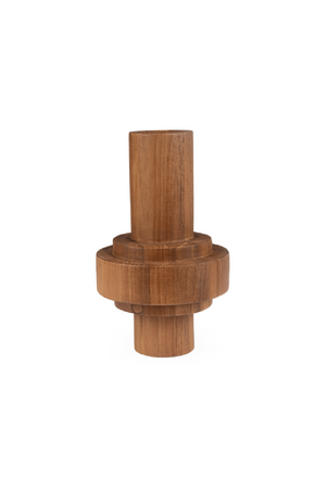 Teak Cylinder Vase | dBodhi |  OROA.com