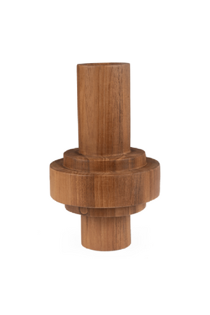 Teak Cylinder Vase | dBodhi |  OROA.com