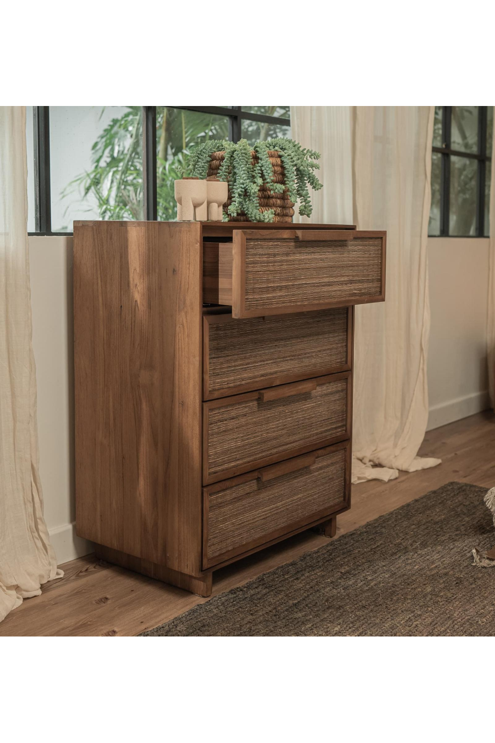 Woven Coconut Leaf Dresser | dBodhi Hopper |  OROA.com