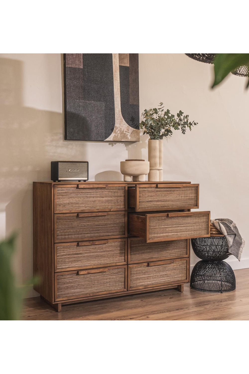 Woven Coconut Leaf Dresser | dBodhi Hopper |  OROA.com