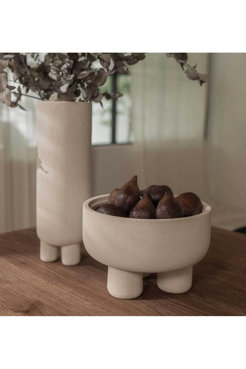 Sandstone Pedestal Bowl | dBodhi Elin |  OROA.com