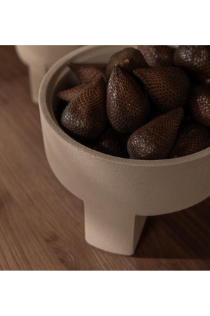 Sculpted Sandstone Lidded Bowl | dBodhi Bo |  OROA.com