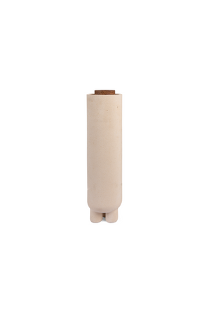 Sandstone Cylindrical Lidded Vase | dBodhi Elin | OROA.com