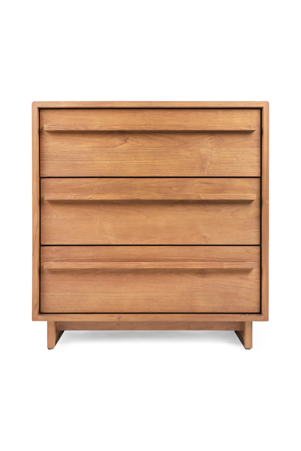 Teak Minimalist 3-Drawer Dresser | dBodhi Inline | OROA.com