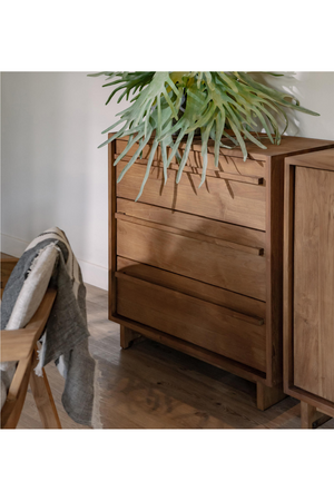 Teak Minimalist 3-Drawer Dresser | dBodhi Inline | OROA.com