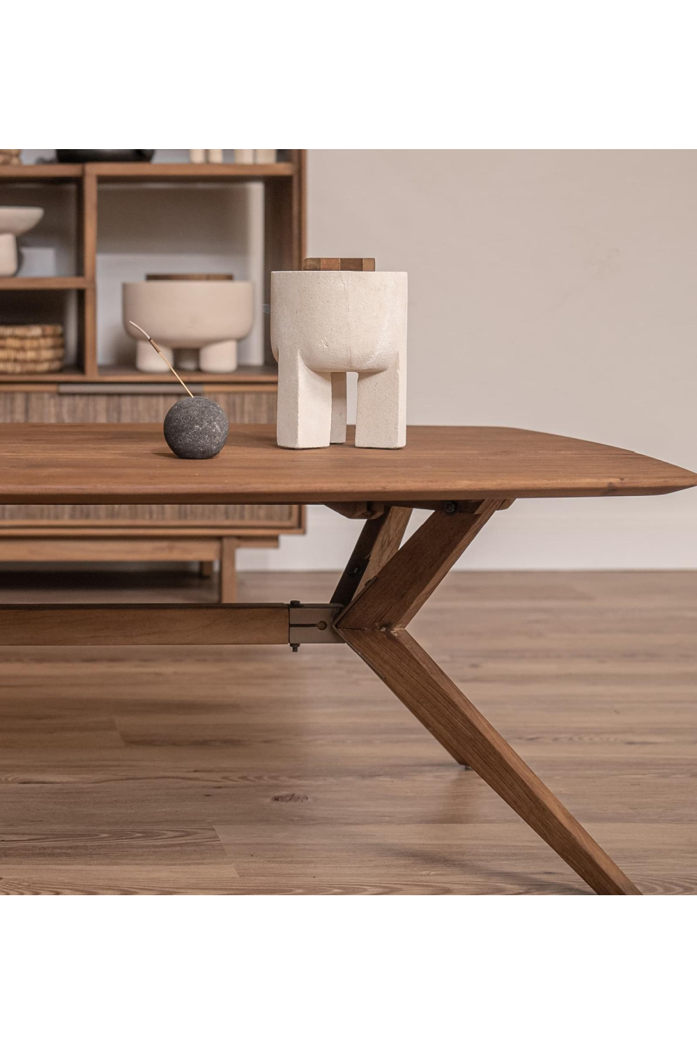 Curved Teak Coffee Table | dBodhi Kupu-Kupu | OROA.com