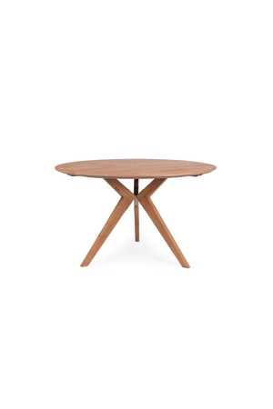 Teak Round Dining Table | dBodhi Kupu-Kupu |  OROA.com