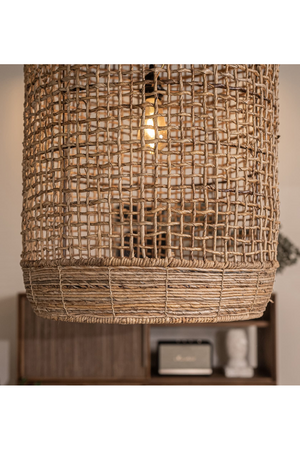 Abaca Rustic Lampshade | dBodhi Brandy Koi |  OROA.com