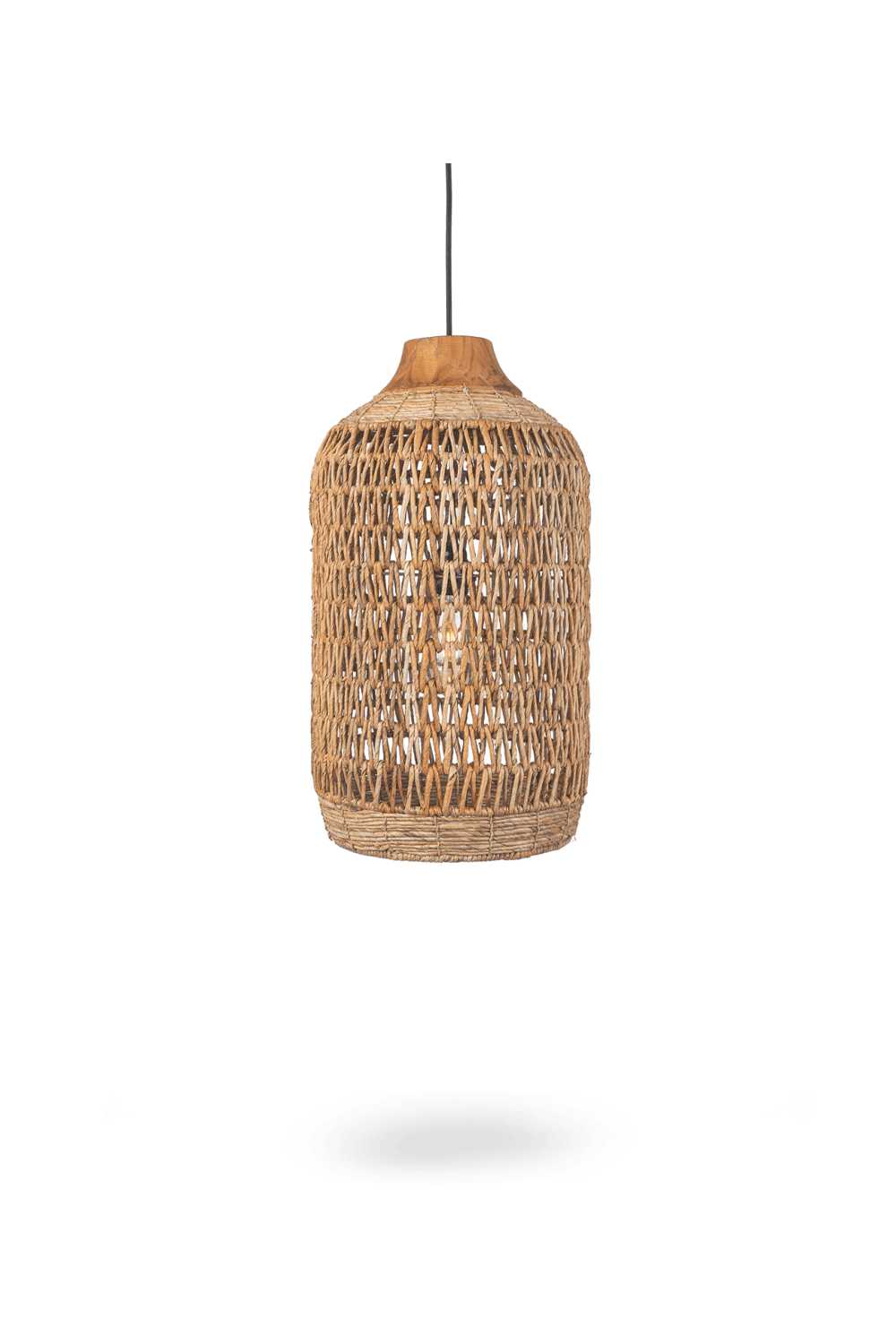 Abaca Latticed Lampshade | dBodhi Brandy Wing |  OROA.com