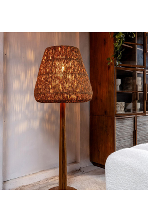 Woven Coconut Fiber Floor Lamp | dBodhi Big Ben  | OROA.com