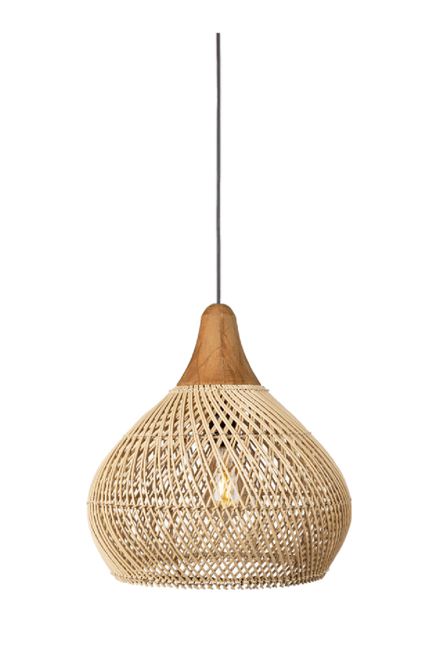 Modern Braided Rattan Hang Lamp | dBodhi Bell | OROA.com