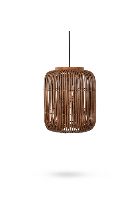 Rattan Cane Hanging Lamp | dBodhi Barrel | OROA.com
