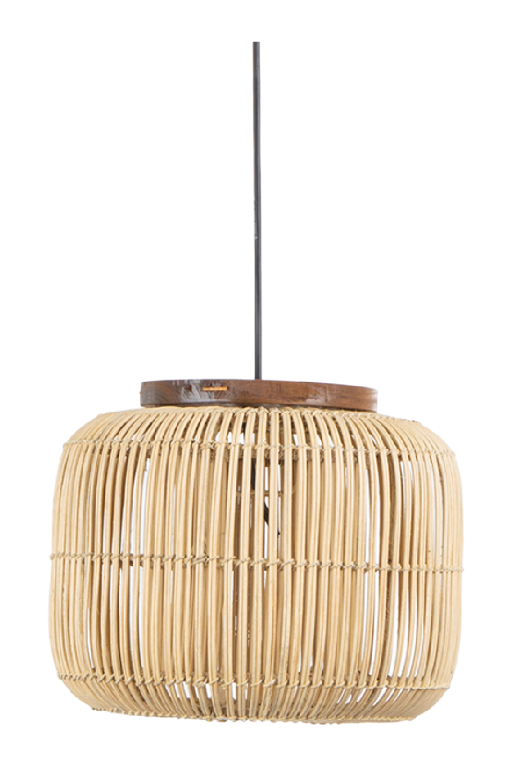Natural Rattan Hanging Lamp | dBodhi Barrel | OROA.com