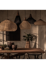 Braided Rattan Hanging Lamp | dBodhi Drum | OROA.com