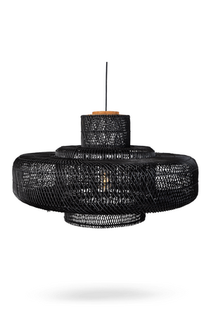 Black Rattan Lampshade | dBodhi Elements |  OROA.com