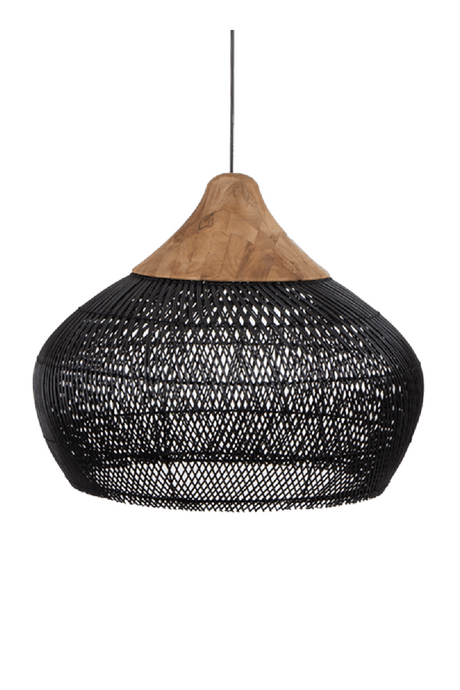 Braided Rattan Hanging Lamp | dBodhi Harp | OROA.com