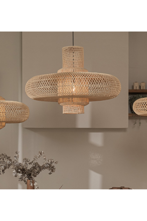 Natural Rattan Modern Lampshade | dBodhi Organo |  OROA.com