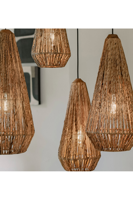 Woven Abaca Hanging Lamp | dBodhi Ruby |  OROA.com