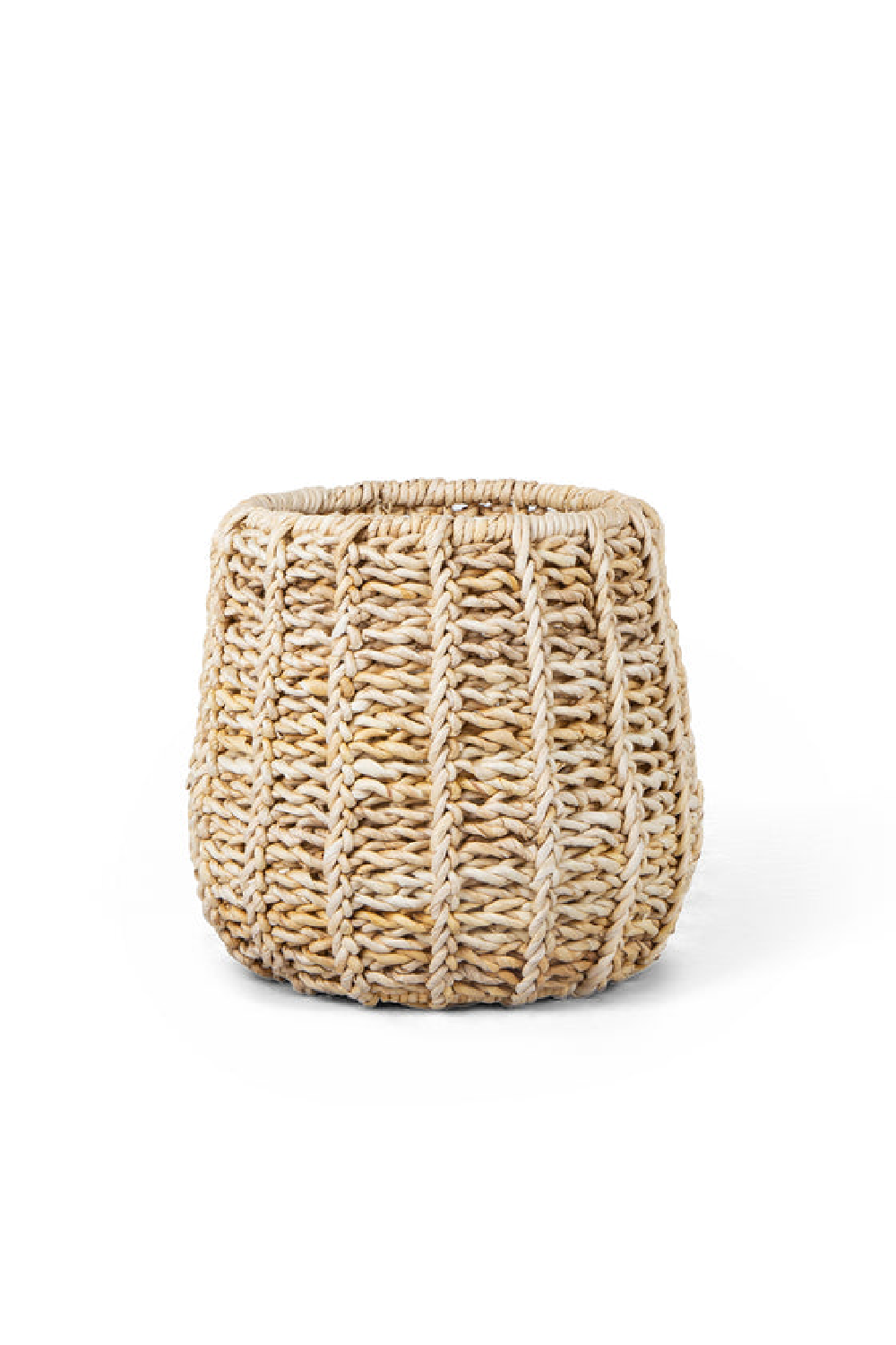 Modern Weaved Abaca Round Basket | dBodhi Batur | OROA.com