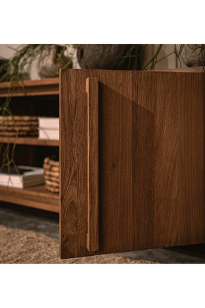 Wooden Sideboard With Open Shelves | dBodhi Outline | OROA.com